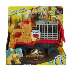 Barbie Jurassic World - Camión Campo Cretácico -Infantiles Periféricos Tienda medias 942