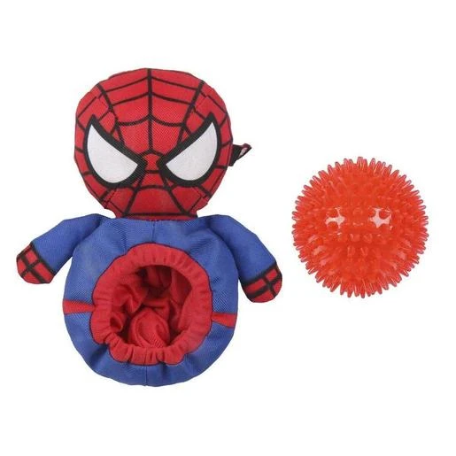Disney - Pelota Y Peluche Para Perros Tipo Spiderman 3 Disney - Pelota Y Peluche Para Perros Tipo Spiderman
