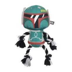 Disney - Star Wars - Cuerda Dental Boba Fett Para Perros: Juguete Y Cuidado Dental Star Wars
