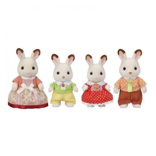 Sylvanian Families - Familia Conejo Chocolate 4 Sylvanian Families - Familia Conejo Chocolate - Imagen 2